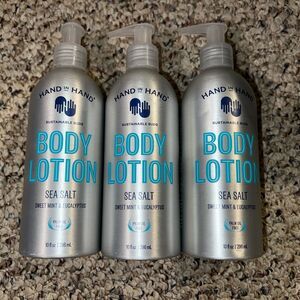 Hand‎ In Hand Lotion Body Sea Salt 10 Oz (Pack Of 3)